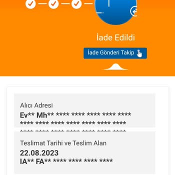 MNG Kargo Kargo Teslim Edilmeden Geri Döndü Bilgilendirme Ya Da Mesaj Gelmedi