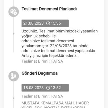 MNG Kargo Kargo Teslim Edilmeden Geri Döndü Bilgilendirme Ya Da Mesaj Gelmedi