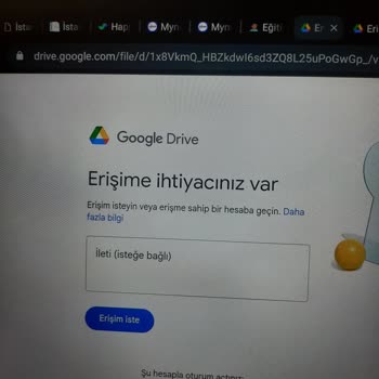 Deniz'le İngilizce Konuşuyorum Denizle İngilizce Dosyalara Erişim Sağlayamıyorum