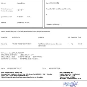 TeknosaCell Borç Nedeniyle Hat Kapatma