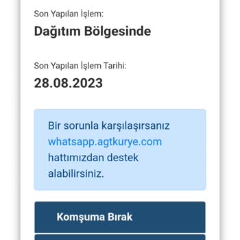 AGT Kargo Kargom Gelmedi İlgisizlik Var