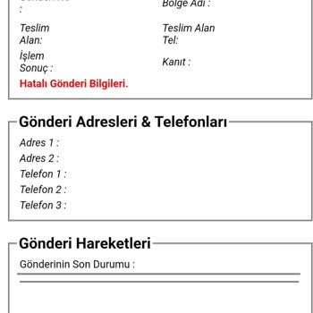 AGT Kargo Kargom Gelmedi İlgisizlik Var