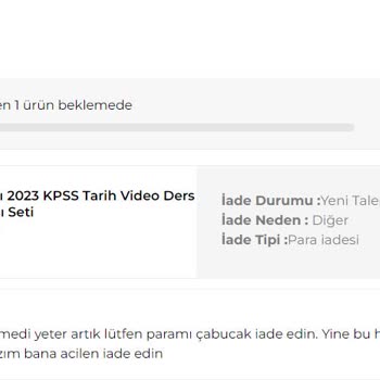 Hocawebde.net Kitap Ücretini İade Etmedi