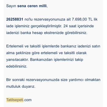 Tatil Sepeti Son Anda İptal Edilen Likya Turu