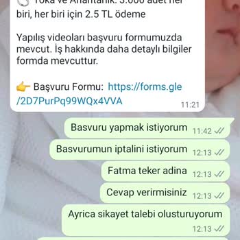 ARZ Paketleme İptal Güvensiz Firma