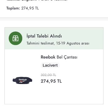 Boyner Online Sipariş Mağduru