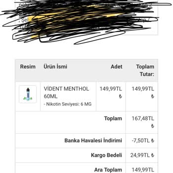 Buharkeyf Likit Siparişi Hala Kargoda Değil