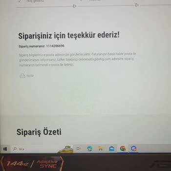 Bosch Klima Siparişinin 1 Aydır Teslim Edilmemesi