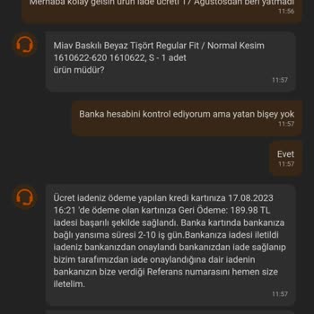 Trendyol Ücret İadesi Yapılmadı
