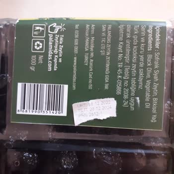 Palamidas Bozuk Ürün Ve Son Kullanım Tarihi