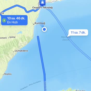 Marmara Roro 1,5 Saatlik Yolu 3 Saatte Dönemiyor Böyle Bir Şey Olamaz!