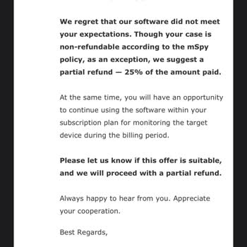 Mspy Şirketin Para İade Politikası İle İlgili Sorunlar