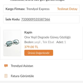 By Harmony Sizin Gözlüğünüz Bende Ama Başka Gözlüğe İade Yatırdınız Yardım