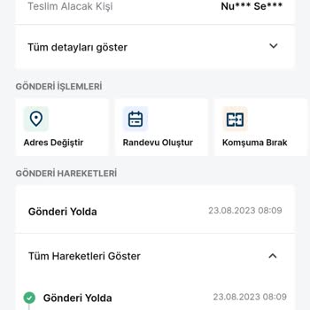 Trendyol Express Ürün Kargoda Hareketsiz Kalması
