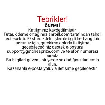 Getcheaprize.com Kartımdan Para Çekimi