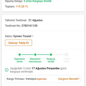 Trendyol Ve Trendyol Express Ürünümü Kaybetti