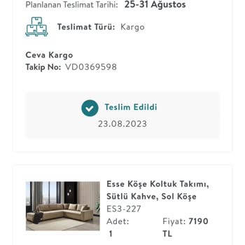 Vivense Stokta Olmayan Ürünü Satışa Sunma Ve Geç Teslim