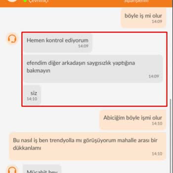 Trendyol Yemek Bilgi Vermeden İptal Ve Ücret İadesi Yapılmaması