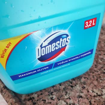 Domestos Pembe Leke Bırakıyor