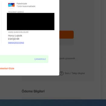 Horoz Lojistik Sipariş Gecikmesi Ve Bilgilendirilmeme