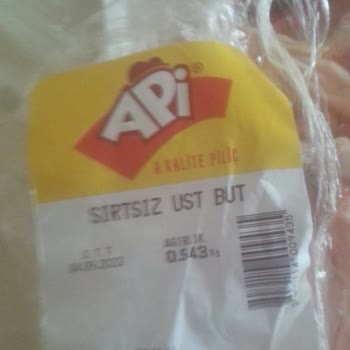 Kütahya Akkaş Gıda Bozuk Tavuk!