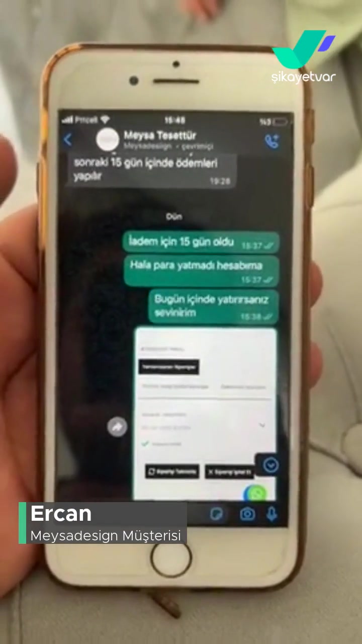 Meysadesign İade Sorunu videonun kapak resmi