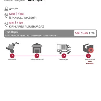 Horoz Lojistik Kargom Hakkında Bilgi Almak İstiyorum