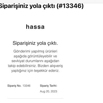 Hassa Butik Paramı Aldılar Ürün Yok