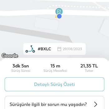 BinBin Scooter Kilit Sorunu Ve Haksız Ücret