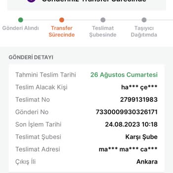 Trendyol Express Kargo Sorunu