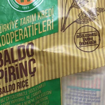 Tarım Kredi Kooperatif Market Pirinçte Kurt Bulunması