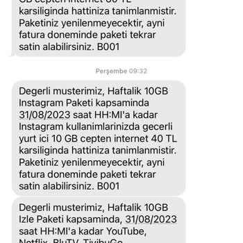 Türk Telekom Hattıma Kendi Kendine Paket Tanımlayarak Faturamı Şişirdi