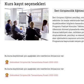 KOSGEB İleri Girişimcilik Eğitimini Alamıyorum!