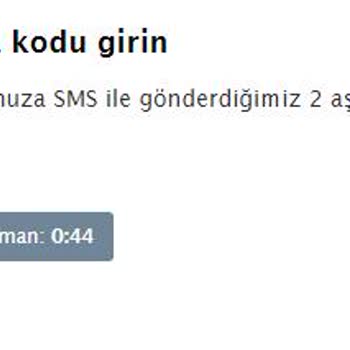 Sahibinden.com 2 Aşamalı Doğrulama Mağduriyeti