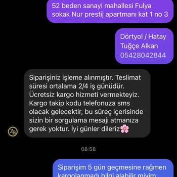 @zeynepboutique Siparişimi Bana Sormadan İptal Etti!