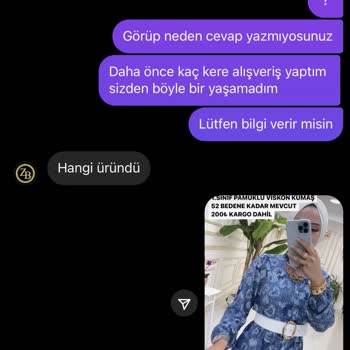 @zeynepboutique Siparişimi Bana Sormadan İptal Etti!