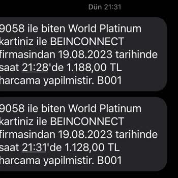 Digiturk Kredi Kartından Fazla Para Çekimi