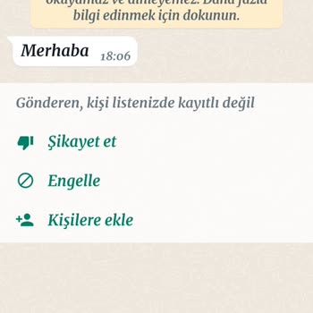 WhatsApp Kişisel Bilgilerimin 3. Kişilerle Paylaşılması