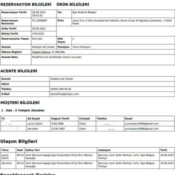 Jolly Tur Likya Turu Mağdur Edildik...