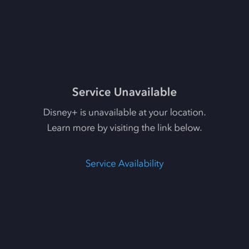 Disney+ Servis Kullanılamıyor Hatası