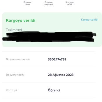 Belbim (İstanbulkart) Öğrenci Kartım Kargoya Verildi Diyor Ama Kargo Takibinde Göremedim!