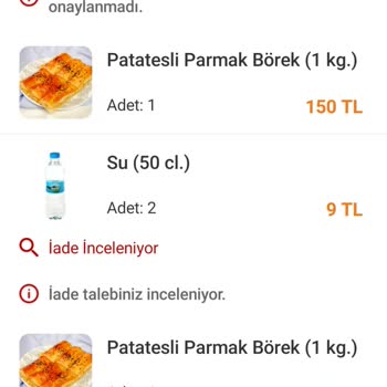 Trendyol Yemek Sipariş Sorunu