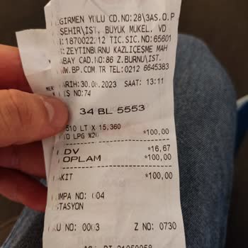 BP Petrolleri Eksik LPG Dolumu