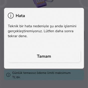 Nays Temassız NFC Özelliği Çalışmıyor