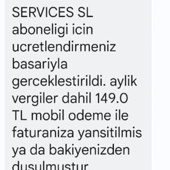 Vizyon Elektronik Para Mobil Ödeme Sorunu!