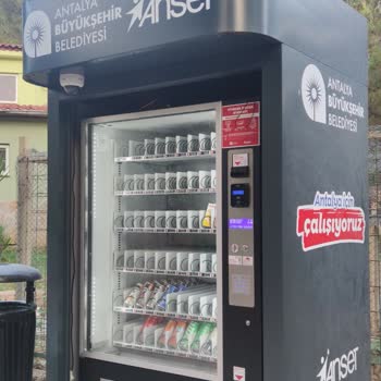 Antalya Büyükşehir Belediyesi İçecek Otomatı Para İadesini Vermedi