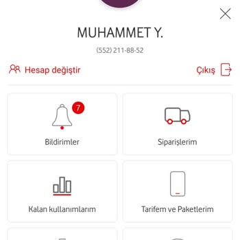 Vodafone Yanımda Hesabım Başka Hesaba Giriş Yaptı