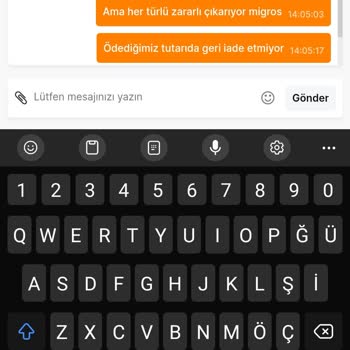 Migros İade Tutarının Yatırılmaması