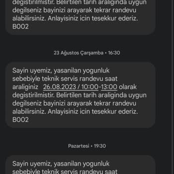 Digiturk Kurulum Randevusu Erteleme