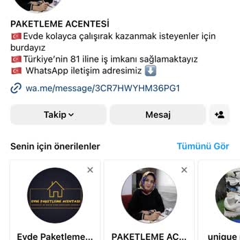Paketlemeacentesi (Instagram) Paketleme İşinde Yaşanan Sorunlar